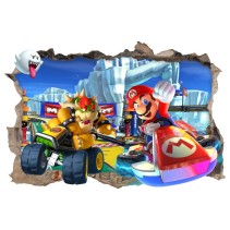 Vinilos decorativos 3d videojuegos mario kart